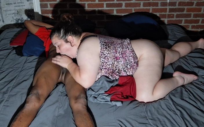 Sloppylynn: BBW-himmel mit dem BBC, an dem sie essen kann