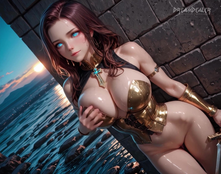 DreamDealer: La principessa guerriera aria - dopo la battaglia pov - ai generate