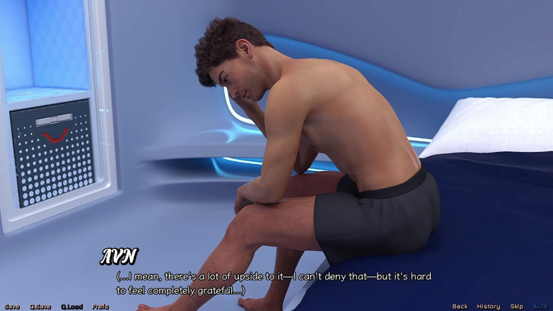 AVNTeller: На мілині в космосі No02 - збуджена чорна дівчина Зара чекає мене в моєму ліжку