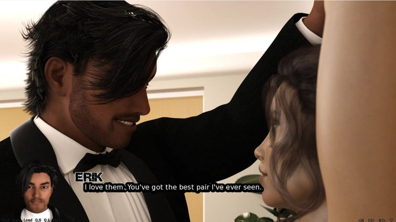 XXX Games Bunk: Power Vacuum Ophelia's Date Night-gameplay - Roleplay -landlady Secretly Doing Handjob and...