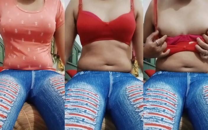 Gaurisissy: Indian Gay Crossdresser Gaurisissy Real Acasă XXX sex în tricou roz și...