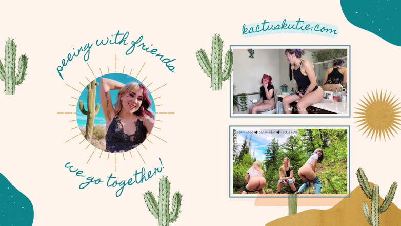 kactus kutie: Red Hot Bikini Kencing