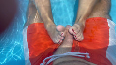 fantasycouplexxx: Nejlepší kouření, Footjob, Deepthroat ve veřejném bazénu