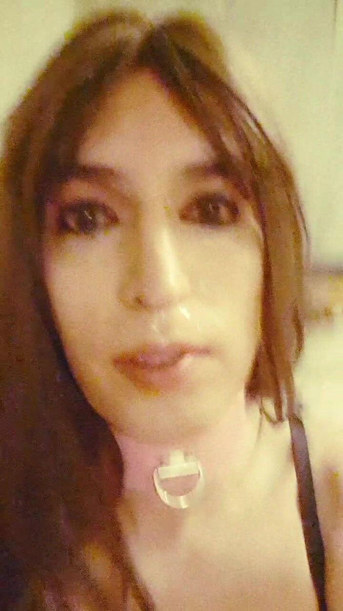 Tammy sissy slave: Tammysissy Exposed with Cum in Face