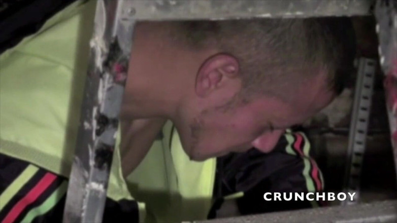 Sneaker gay: Asian slut fucked by scally boy in jogging and sneakers