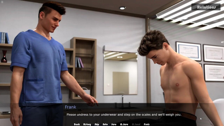 Future man: Gay Doctor Frank Giving Handjob to 18 Plus Boy Oliver While...