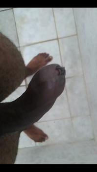 Little King Giving You a Little Tease Before My Shower