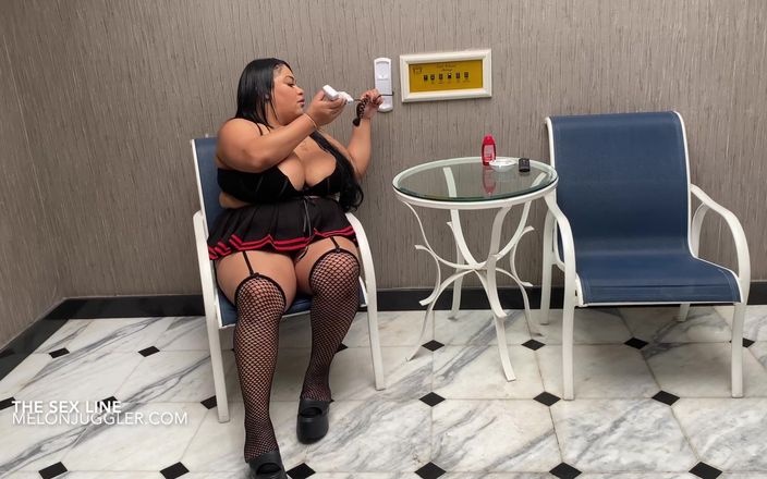 Melon Juggler: Riesige brasilianische möpse, sex-telefon-schlampe