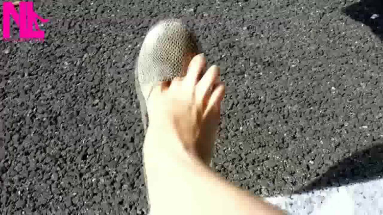 Nyllady: Sensual Dangling in Sexy Snake Designed Ballet Flats