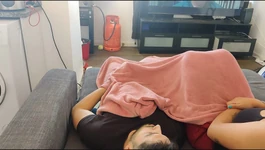 Stepson caught masturbating