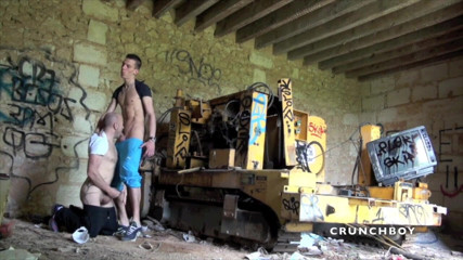 EXHIB BOYS: Webcam in exhibitionistischem cruisen mit Jess und John