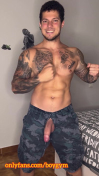 My Big Cock Cums with Military Outfit!