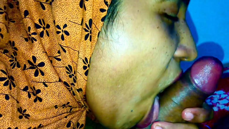 Immfuck: Indischer hijab, muslimisches schönes mädchen, halsfick, blowjob mit abspritzen