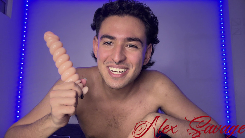 Alex savage: Dildo Umboxing