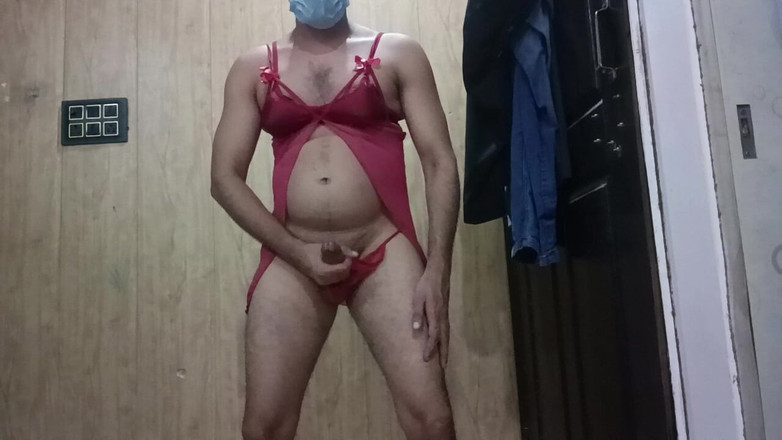 Desi shikha: India ladyboy con enorme culo y enorme polla