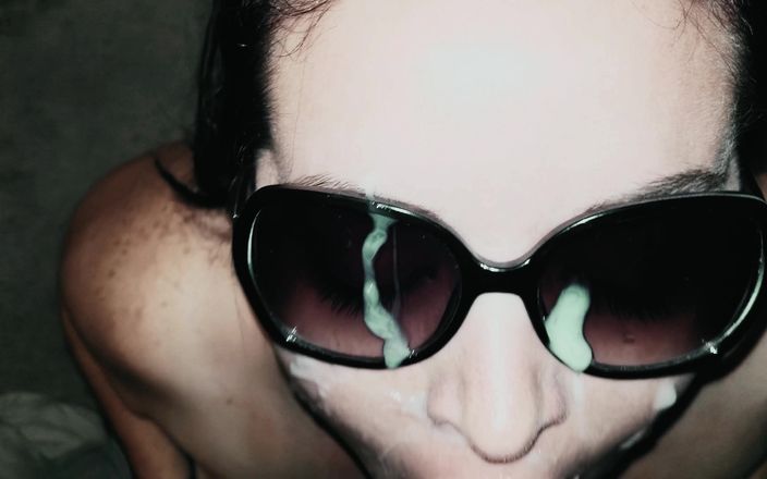 Sexy NEBBW: Solglasögon sperma täckt remaster