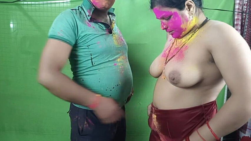 Pooja Bhabhi Called Her Neighbor's Stepbrother and Had a Great Fuck After Applying Gulal (Pyaripooja) Pooja Bhabhi Called Her Neighbor's Stepbrother and Had a Great Fuck After Applying Gulal (Pyaripooja)