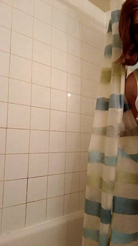 Tomando una ducha