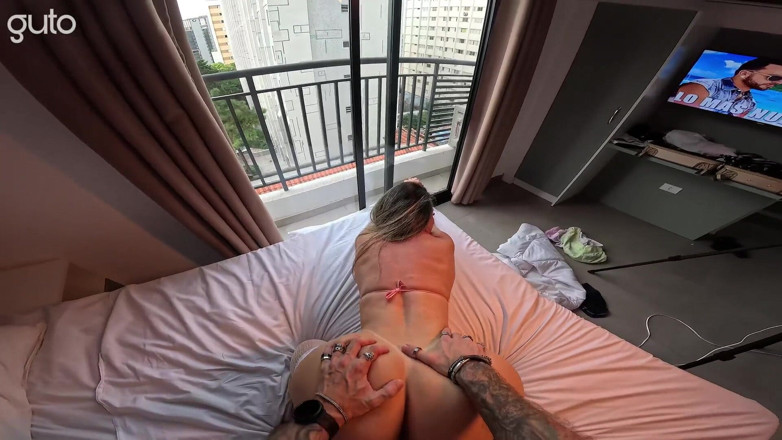 ofguto: Big Ass Blonde with Perfect Body Misses That Cock and...