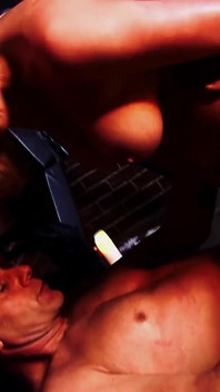 Las enfermeras cachondas Jamie Brooks y Denise K folladas doblemente en una mazmorra bdsm
