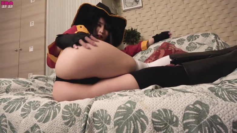 Eros-JavJav: Anime giapponesi cosplay megumin -