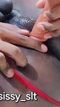 Red Lingerie Shemale Fuck