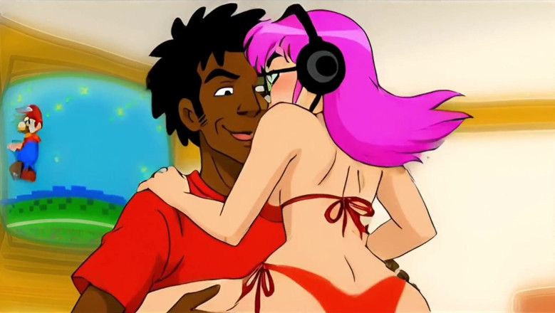 Octopussy Lovers Club: La Mia Matrigna Ama I Giochi Retrò. Hentai. Ai Cartoon