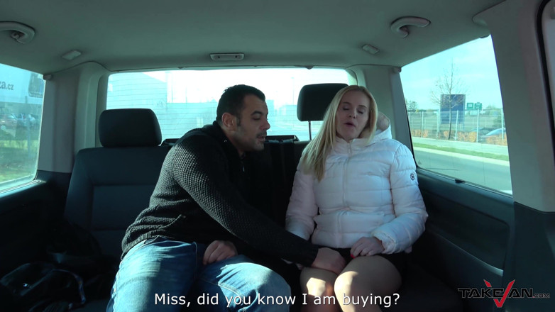 Take Van: Čtyřka v autě se super nadrženou Milfkou a Wendy Moon