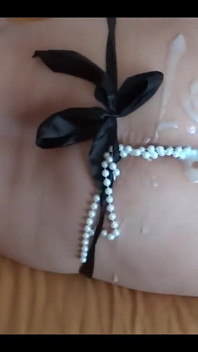 Take Your Dick Out and Masturbate, I Want You to Cum in My Ass, Beautiful Stepmother Moans in Erotic Lingerie