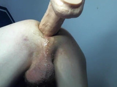 MeandI2: A really big dildo in my ass