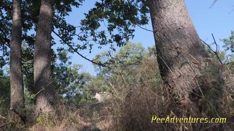 Pee Adventures: Pissing in my short shorts outdoor