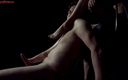 Erotique Fetish: Любительські розваги - красива студентка Ніколь Вінтер робить Еріку Джону сексуальну босоніж дрочку ногами для erotiquefetish