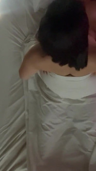 Lesbians Take Refuge Under the Sheets and End up Touching Their Desire in the Dark