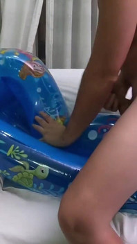 Fucking inflatable boat