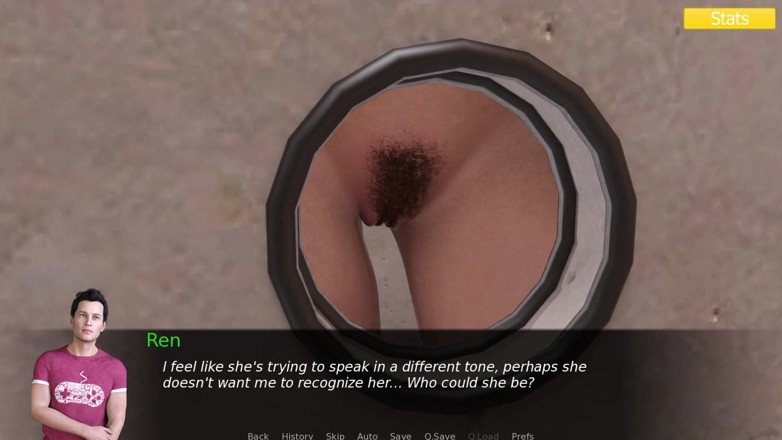 3D Cartoon Porn: Erotica 5 - Ren gizemli kızı tuvalet deliğinden sikiyor
