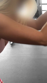 Wifey Working Out in the Gym