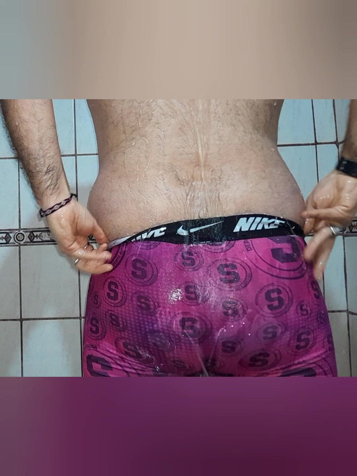 Davidandrexxx: Penggunaan air mani yang baik dengan Purple Boxer