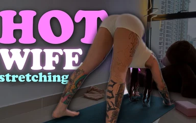 Hot Wife Works Her Splits, Active Flexibility
