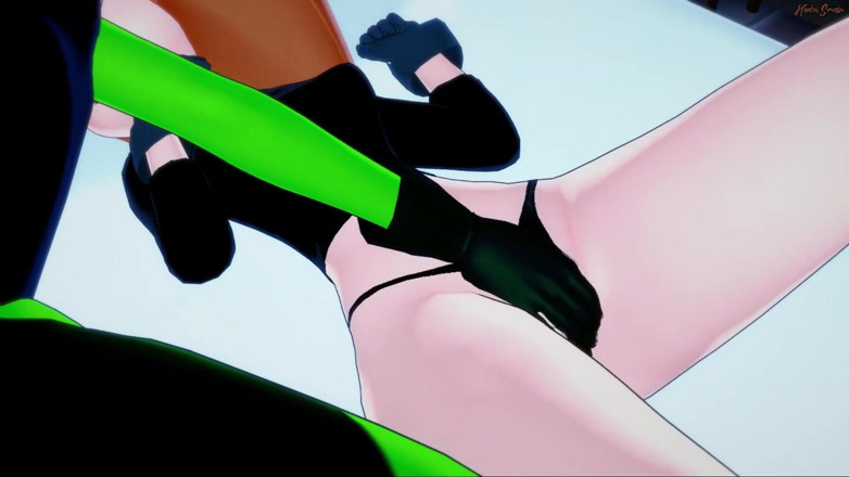 Hentai Smash: Kim Possible eating Sheego's pussy before they scissor - Kim Possible...