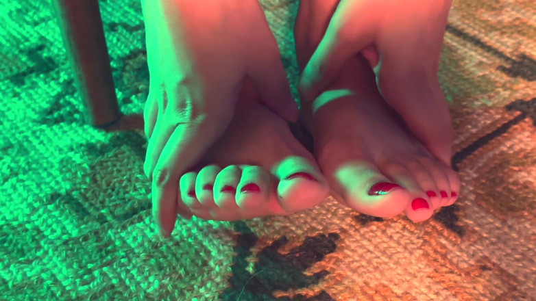 Evol Feet: Palce wiggling i rozprzestrzeniają się dla przyjemności