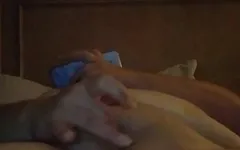 BBW and Hubby Playing Together on Video Chat