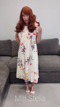 A Redhead in a Dress