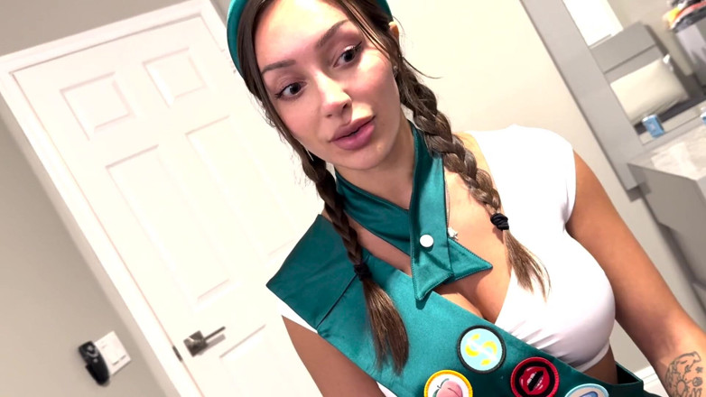 Teddy Tarantino: Horny Girl Scout Sisi Rose Has Rough Sloppy Sex