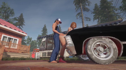 Wraith ward: Girl Fucked on a Chevy Impala: 3D Porn