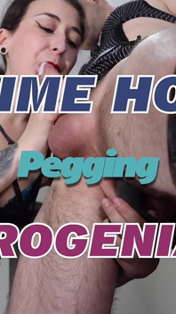 Mi novia me domina con el traje de criada: Pegging XXL, Fisting y Oral Creampie