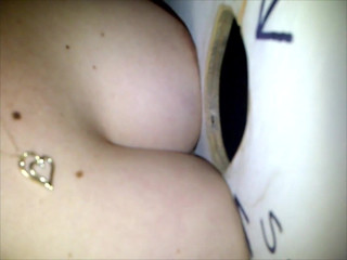 Dogging after dark: Hot wife gloryhole fun