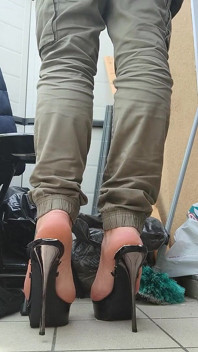 Follando tacones y pies sexy