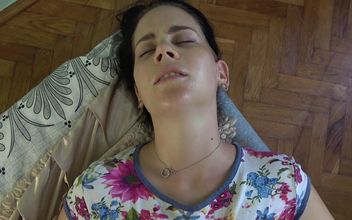 Pregnant Step Mommy Anna Gets Sex and Orgasm to Start Contraction