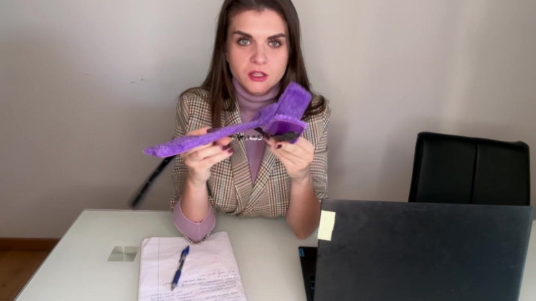 YooYa ASMR: Hot Step Mother Seduces Step Son in the Office
