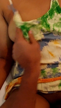 Sri Lankan - Accidentally Went Step Sisters Bed Room - Sexy Nighty Frock - Asian Hot Couple